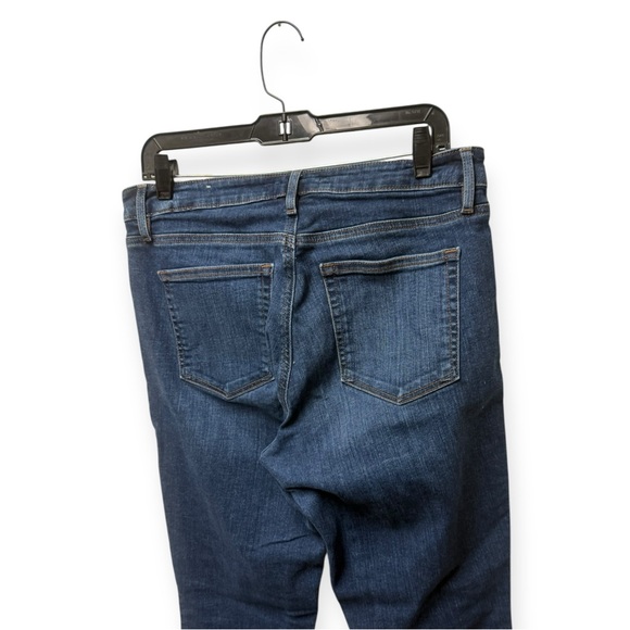 LOFT Dark Blue Flare Jeans - Picture 4 of 4